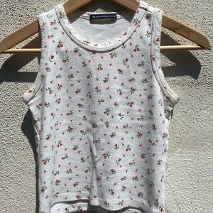Brandy Melville Floral Tank